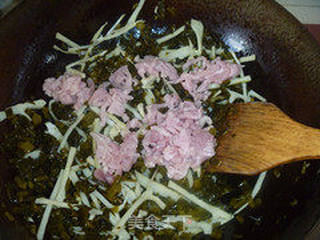 雪菜肉丝的做法步骤:5
