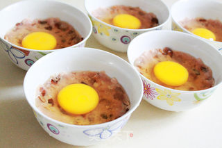 肉饼蒸蛋的做法步骤:4