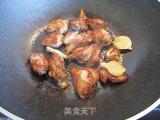 泰式风味荷豆鸡腿肉的做法步骤：5
