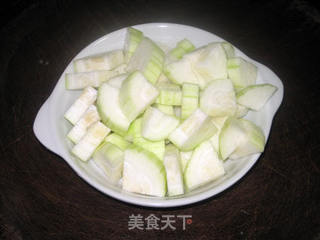 鱼尾节瓜汤的做法步骤:3