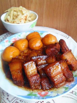 红烧肉土豆拌饭的做法步骤:12