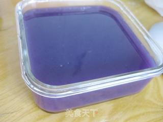 紫薯凉糕的做法步骤:8