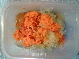 夏日减肥清香撞色丝的做法步骤:6