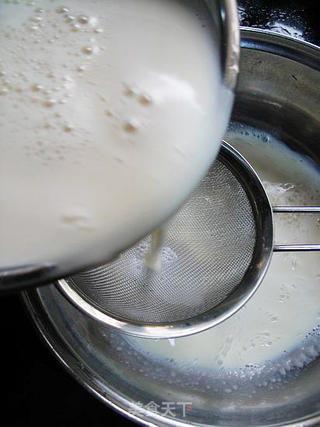 放心豆腐自己做----自制豆腐的做法步骤:7