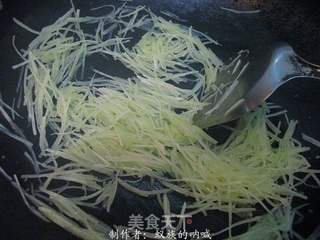 烫面土豆丝肉馅饼的做法步骤:6