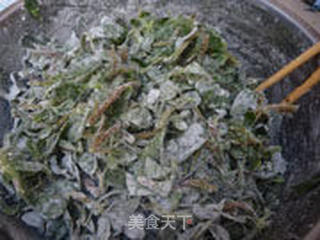 马齿苋蒸菜的做法步骤:6