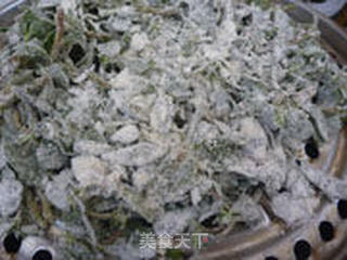 马齿苋蒸菜的做法步骤:7