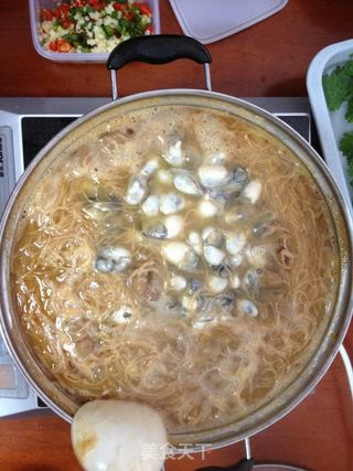 台湾名小吃 蚵仔面线的做法步骤:4