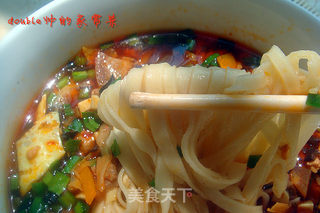 二伏面,教你在家制作,舌尖上的中国之【正宗陕西岐山臊子面】的做法步骤:42