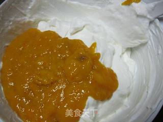 送给俺娘的生日蛋糕--【芒果芝士蛋糕】免烤的做法步骤:14