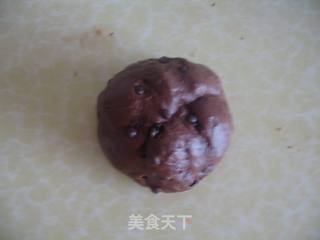 软软的巧克力豆面包哦的做法步骤:6