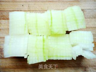 张炎家的特色美食之一------冬瓜菊花的做法步骤:5
