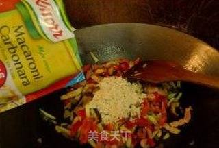 经典意式美食—培根芝士意面的做法步骤:8