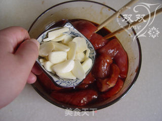蒜香叉烧肉干的做法步骤:9