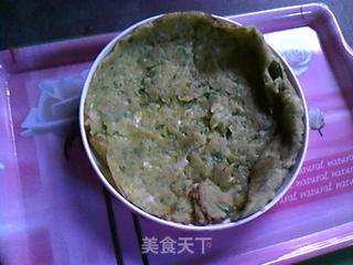 蒜香南瓜丝摊饼&红枣米仁粥的做法步骤:5