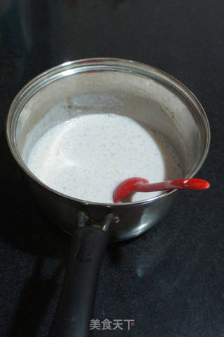 奶香红豆棒冰的做法步骤:6