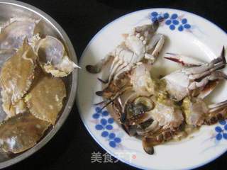梭子蟹茄片汤的做法步骤:2