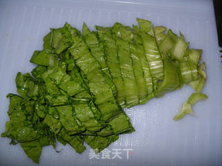 海蛎芥菜粥的做法步骤：4