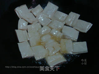 茄汁焖红烧豆腐的做法步骤:4