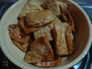 茄汁焖红烧豆腐的做法步骤:7