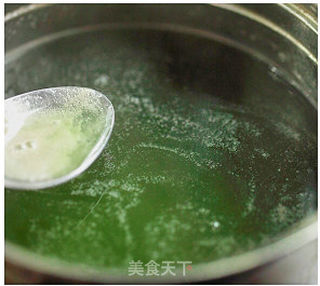 抹茶凉粉的做法步骤:9