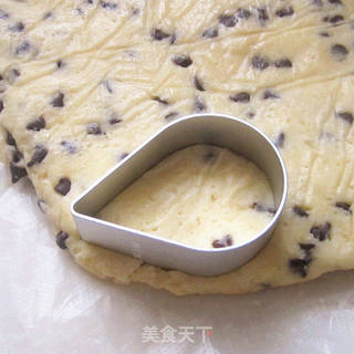 巧克力豆小饼的做法步骤:7