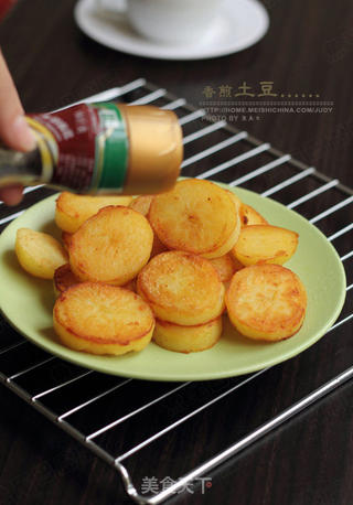 超好吃的土豆做法---香煎土豆的做法步骤:10