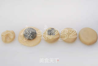 苏式黑芝麻月饼的做法步骤:20