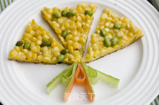 香煎玉米饼的做法步骤:11
