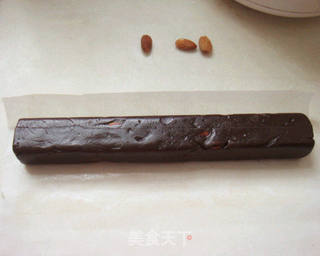 杏仁巧克力方块饼干的做法步骤:7