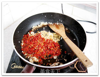 剁椒版鱼香肉丝的做法步骤:8