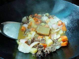 咖喱牛肉土豆的做法步骤：8