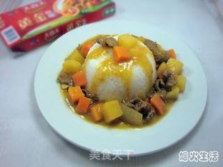 咖喱牛肉土豆的做法步骤:10
