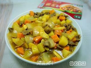 咖喱牛肉土豆的做法步骤:11
