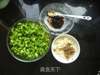 豆豉空心菜梗的做法步骤：2