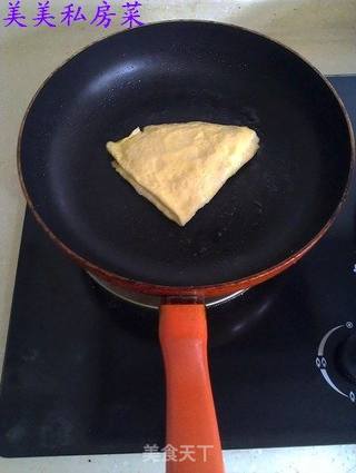 五彩馄饨的做法步骤:4