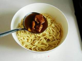 红烧牛肉面的做法步骤:21