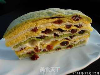 千层蒸饼的做法步骤:6