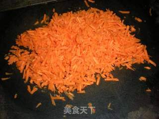 胡萝卜鸡蛋饼的做法步骤:6