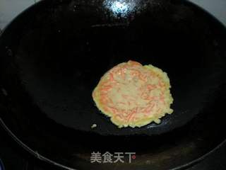 胡萝卜鸡蛋饼的做法步骤:10