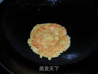 胡萝卜鸡蛋饼的做法步骤:12
