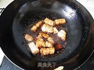 黄花菜烧五花肉的做法步骤:5