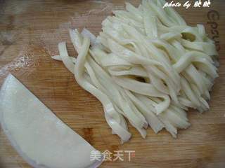 麻辣花生拌凉皮的做法步骤:4
