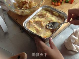 芝士焗薯蓉的做法步骤：5