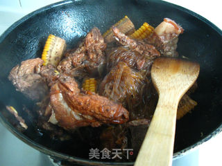 玉米炖腔骨的做法步骤:7