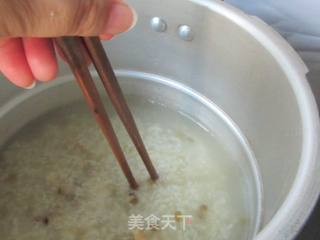 莲子绿豆粥的做法步骤：7