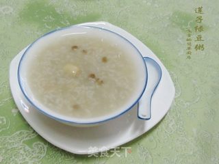 莲子绿豆粥的做法步骤:8