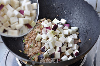 茄子汆拌面的做法步骤:6