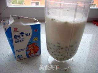【绿豆奶】早餐换换样~的做法步骤:4