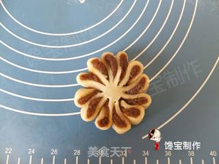 枣泥菊花酥的做法步骤:21